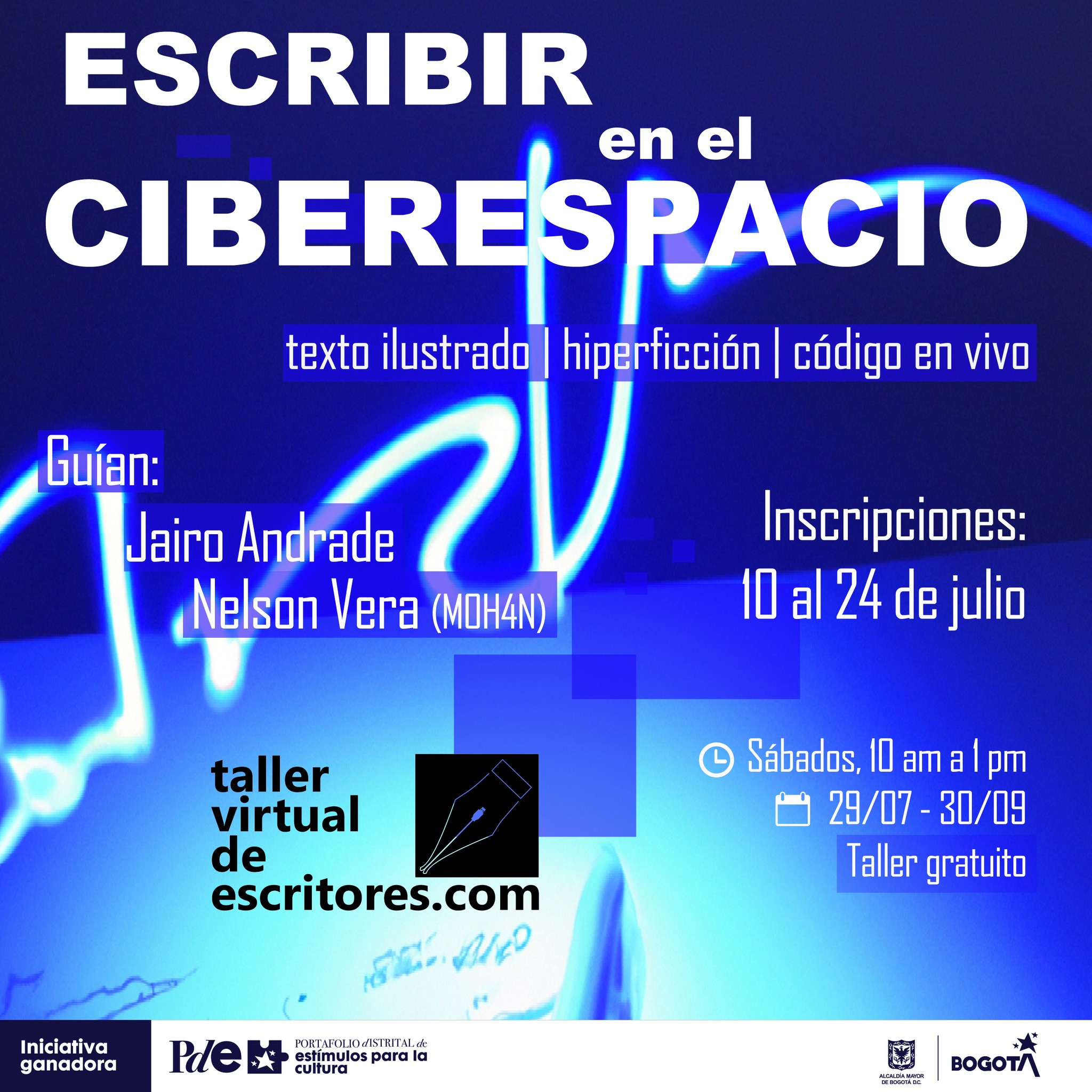 «Escribir en el ciberespacio»: Taller virtual de texto ilustrado ...